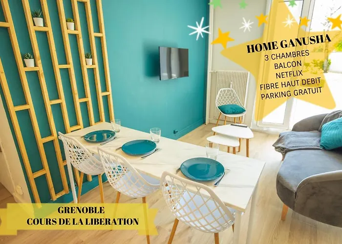 Home Ganusha Cosy 3 Chambres Parking Gratuit Balcon